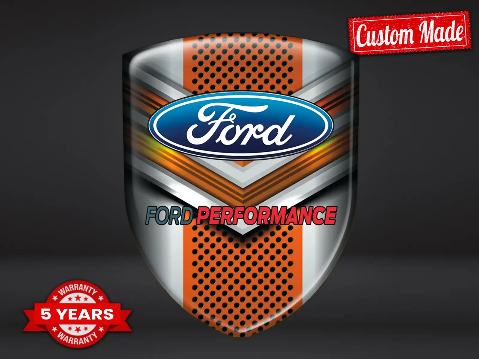Ford Adesivo Cupola Auto Stile Professionale Robusto